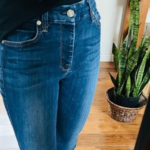 7 For All Mankind Hi Waist Skinny Jeans